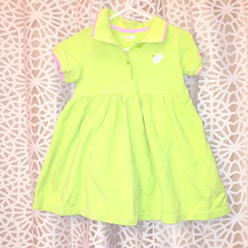 Toddler girl polo dress